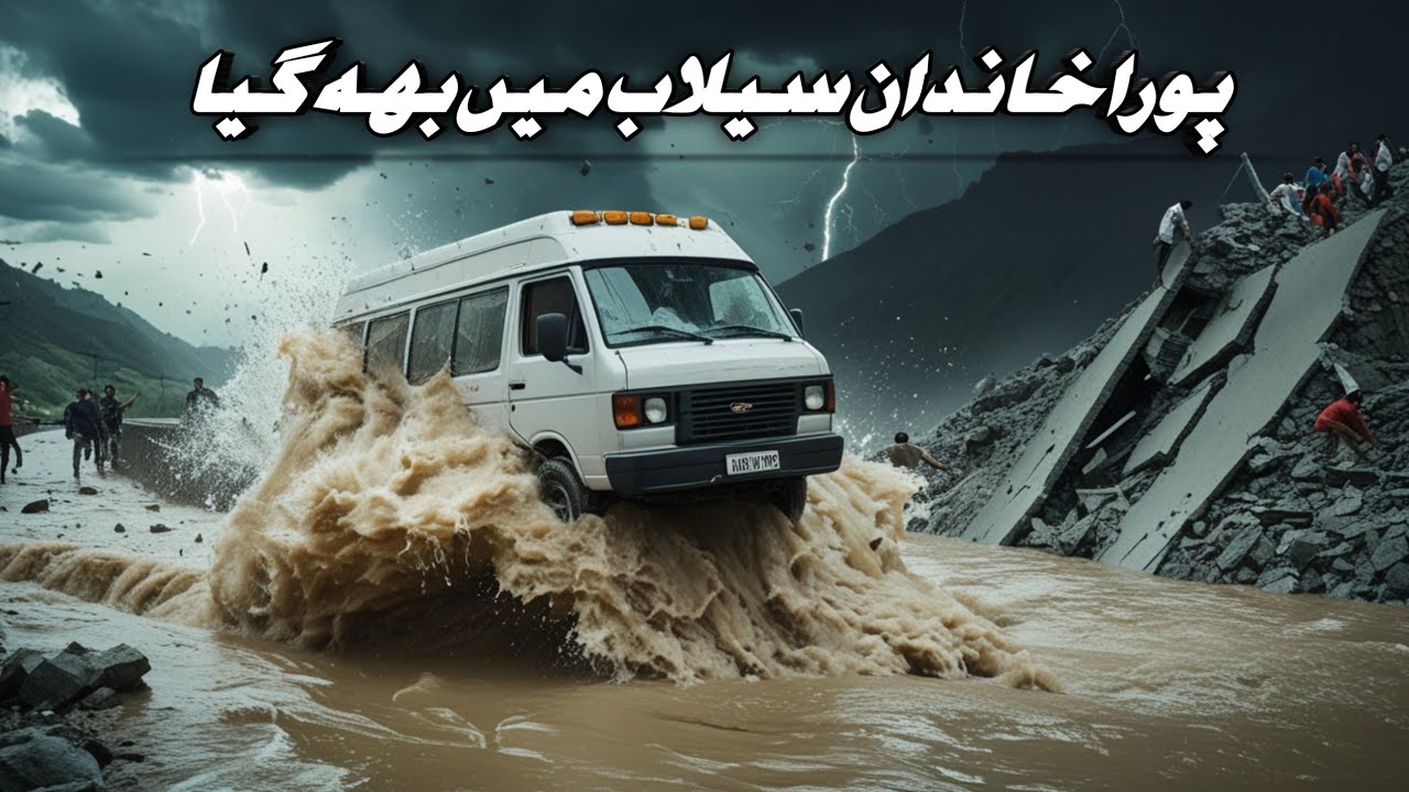 Chilas Flood Tragedy 💔 | Family Swept Away in Seconds | Real Footage!