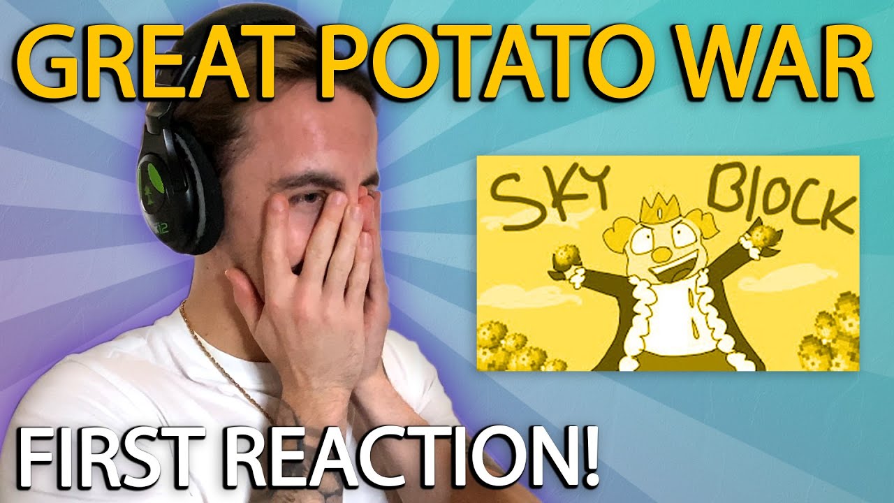 Tdot reacts to Technoblade's Great Potato War *First Time Reaction*