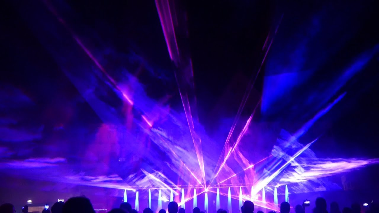 Light Laser Pyroshow zur 8. Wittenberger Lichternacht