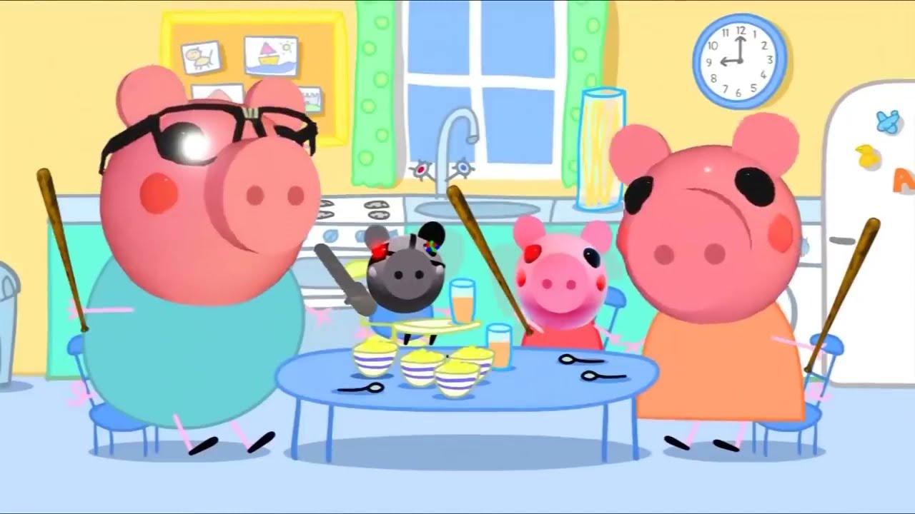 Meme Never Die - Peppa and Roblox Piggy Funny Animation (REUPLOAD)