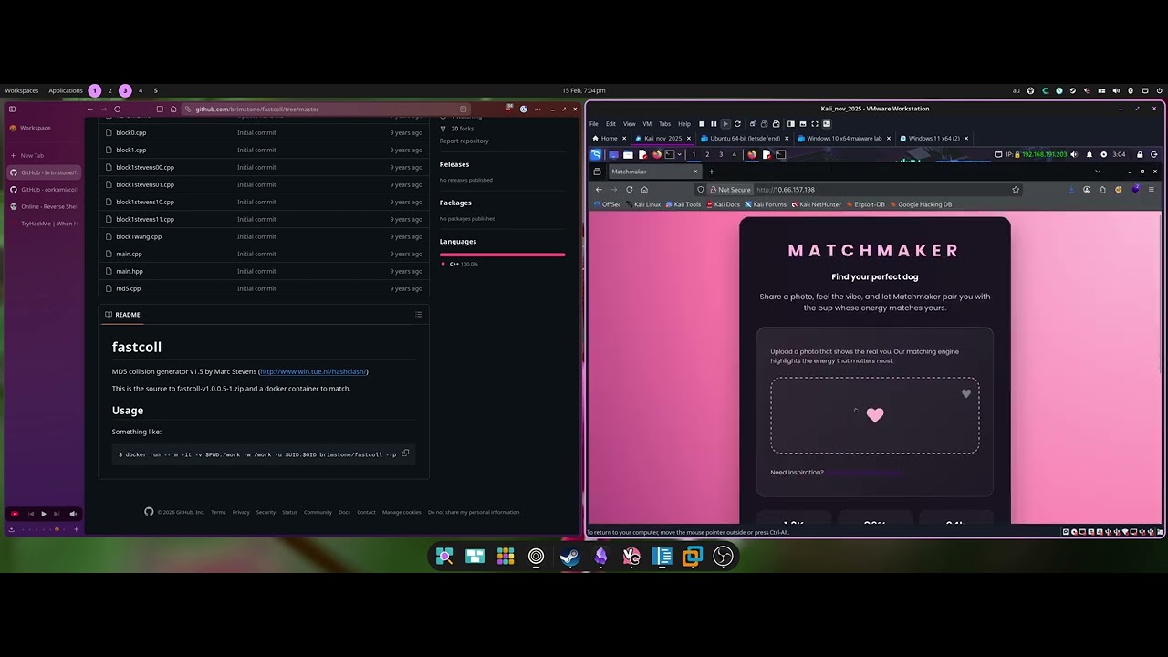THM Love at First Breach 2026 | MD5 Collision Attack – “When Hearts Collide”