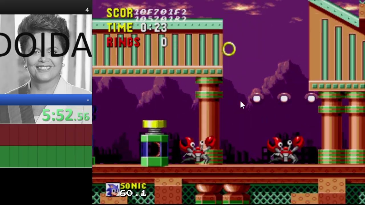 Sonic The Hedgehog God Mode Sub 18 Minutes Speedrun