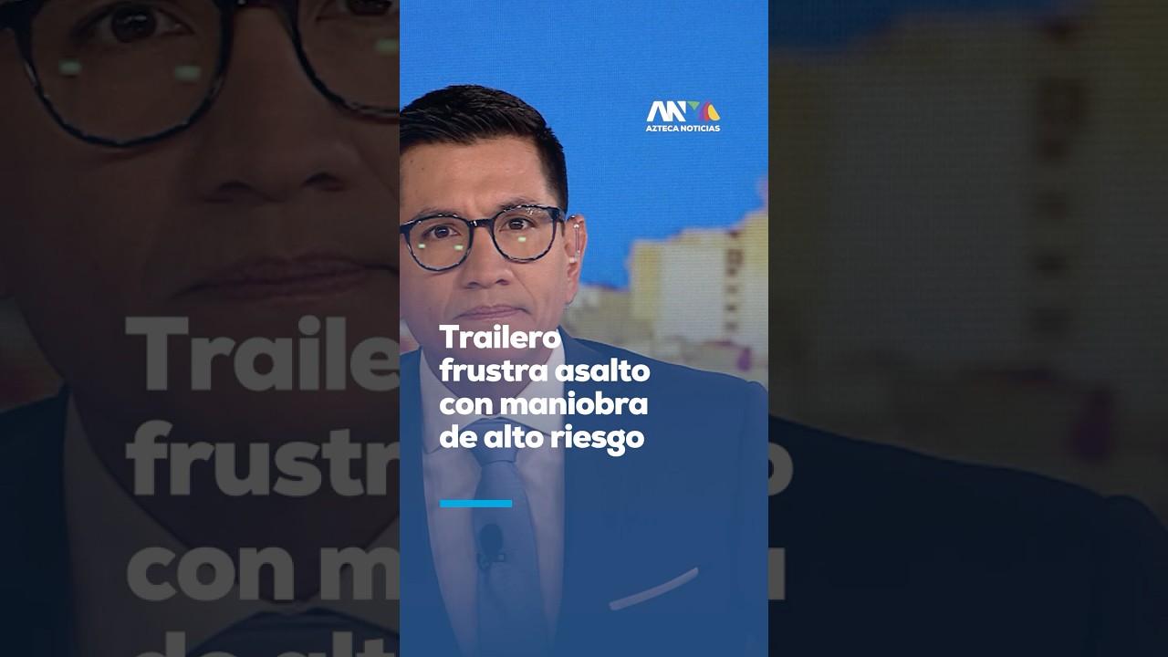 Chofer de tr&aacute;iler enfrenta a asaltantes en la M&eacute;xico-Quer&eacute;taro 🚛🛣️💥