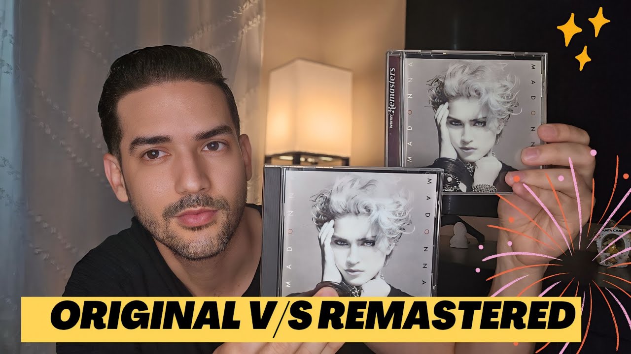 MADONNA:FIRST ALBUM CD (Original versus Remastered) -UNBOXING video-