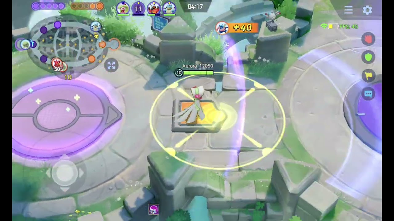 Gardevoir gameplay  || Ranked Match - Theia Sky Ruins || #AuroraElysgaming, #PokemonUnite 11032026