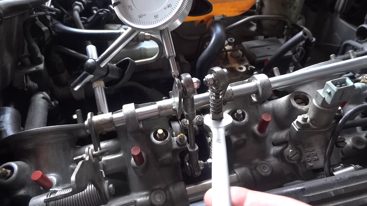 E24: Synchronization of throttle valves on M635csi (M88/3)