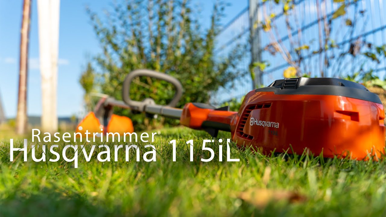 Husqvarna 115iL | Akku Rasentrimmer im Test #ReadyWhenYouAre #Husqvarna