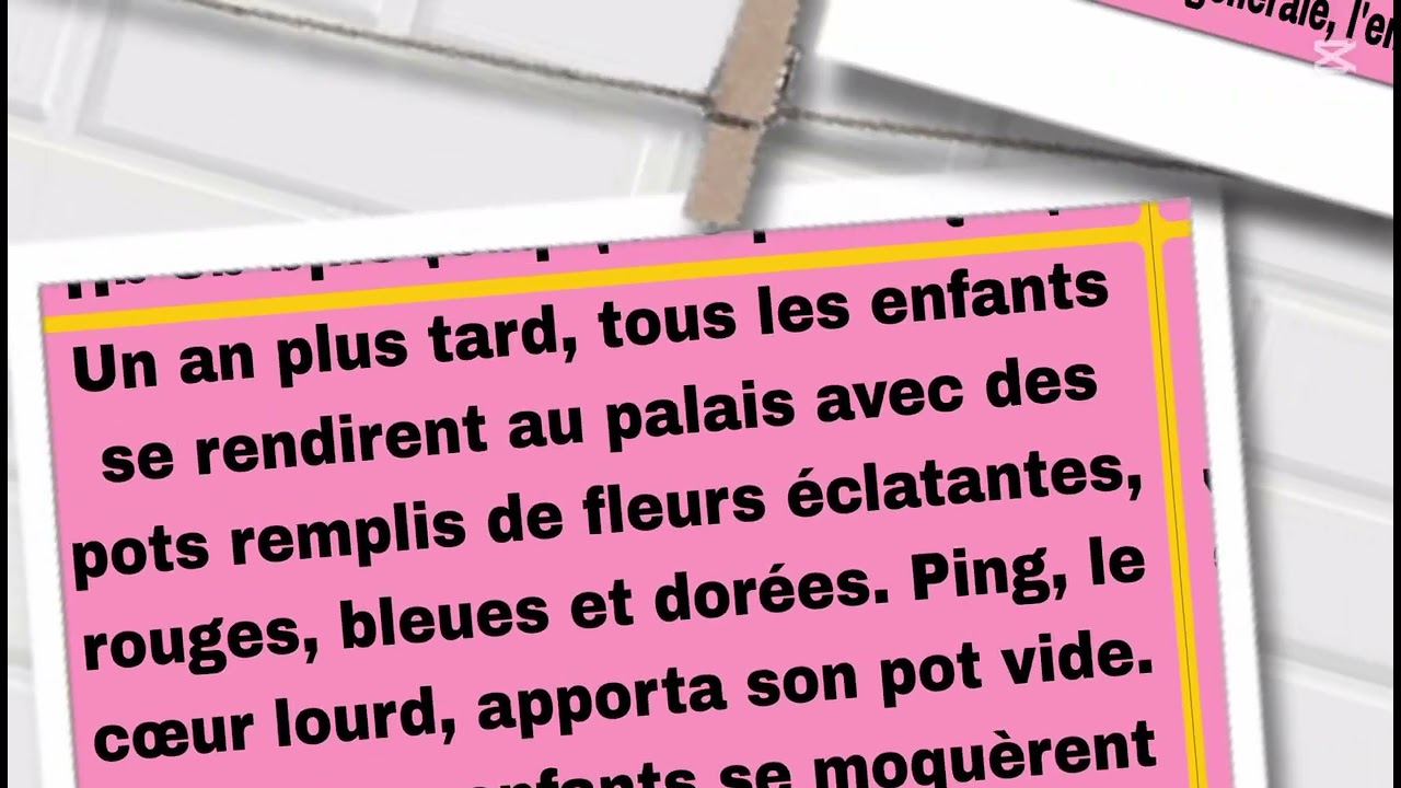 L'empereur et les graines de fleurs #histoire pour améliorer votre français