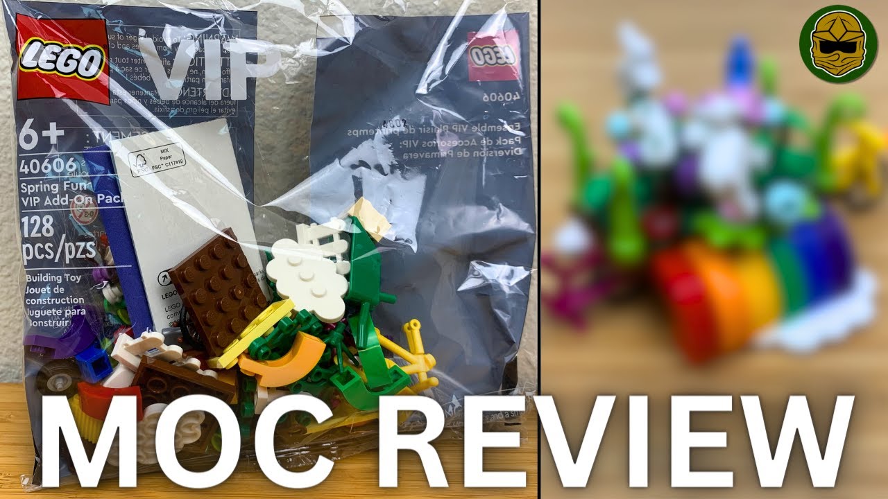 LEGO&reg; VIP 40606 Spring Fun Add-On Pack MOC Review! 2023 GWP Exclusive