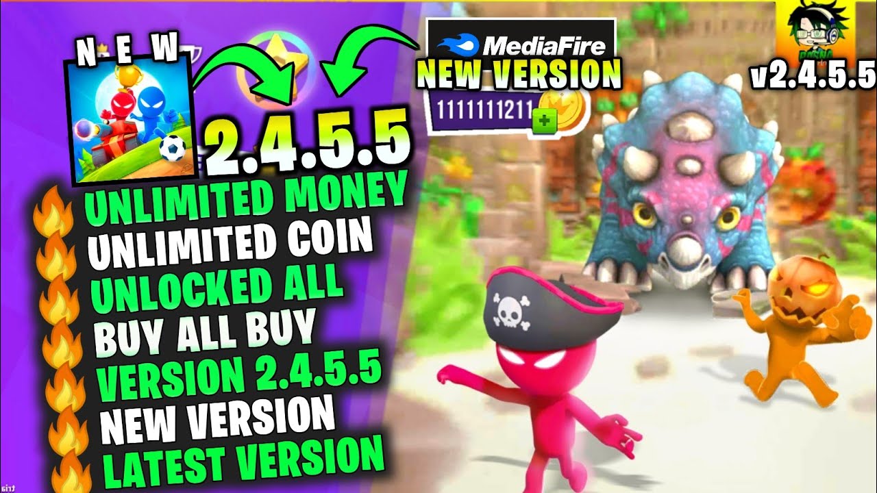 MOD‼️Stickman Party Mod v2.4.5.5 MOD APK Terbaru 2024 || Stickman Party mod apk