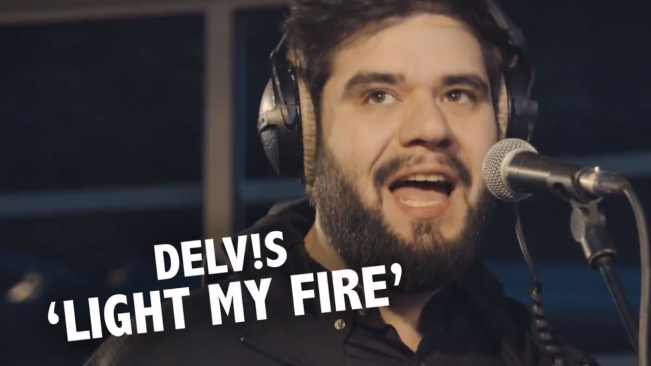 DELV!S - 'Light My Fire' (The Doors cover) Live @ Ekdom In De Ochtend