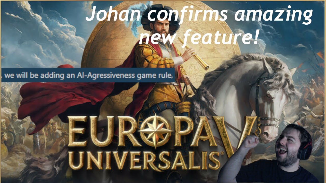 Johan confirms new amazing EuV feature to make the whole player base happy!