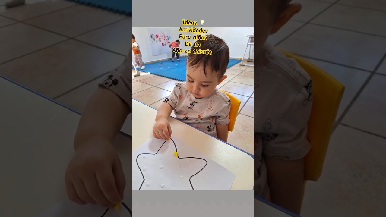 Actividades para el desarrollo y estimulación de un niño de  1 año 1/2 en delante . 