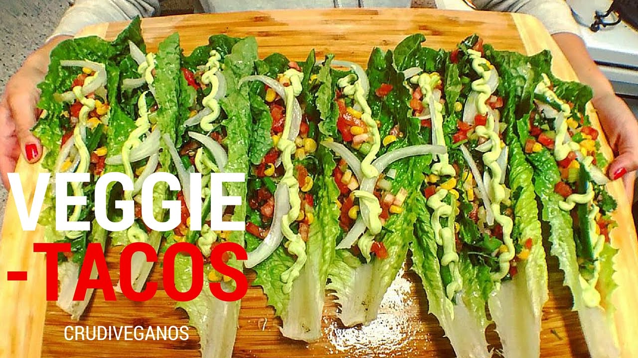 Veggie Tacos | Crudiveganos