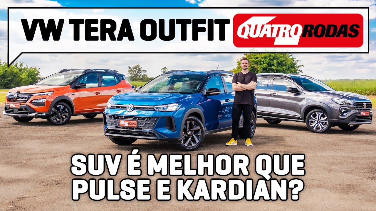 VW Tera: em quê o novo SUV é MELHOR OU PIOR que Fiat Pulse e Renault Kardian?