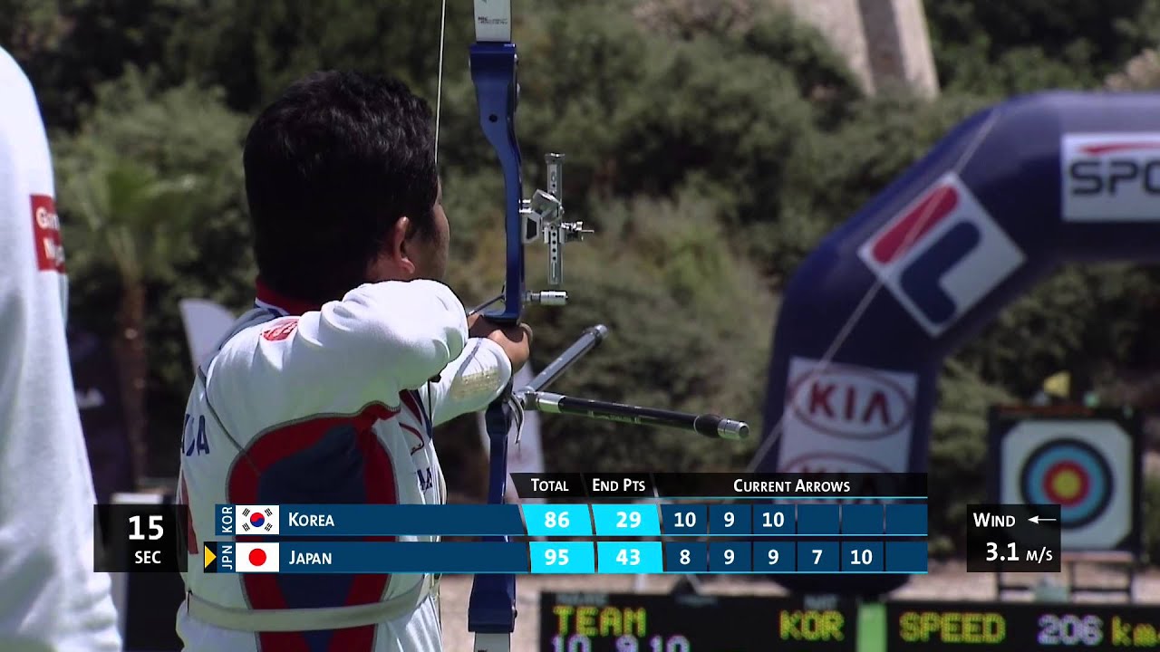 Korea v Japan – recurve men team gold | Antalya 2013 Archery World Cup stage 2