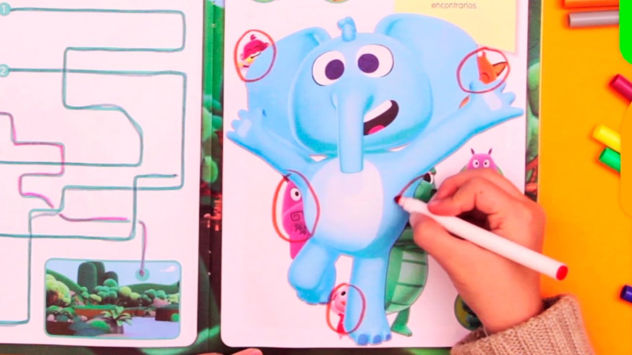A Colorear Con Los Personajes Del Zoo | A Jugar
