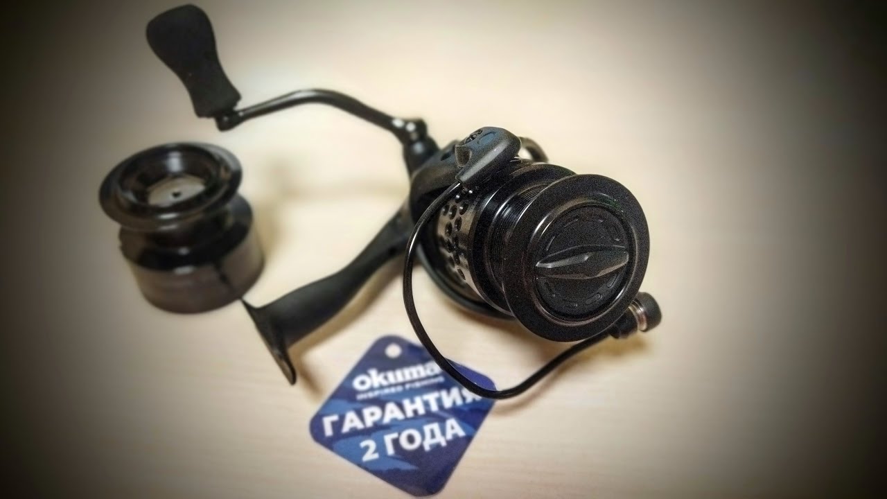 Катушка Okuma Custom Black Feeder CLXF-40FD. Распаковка по заказу Fmagazin