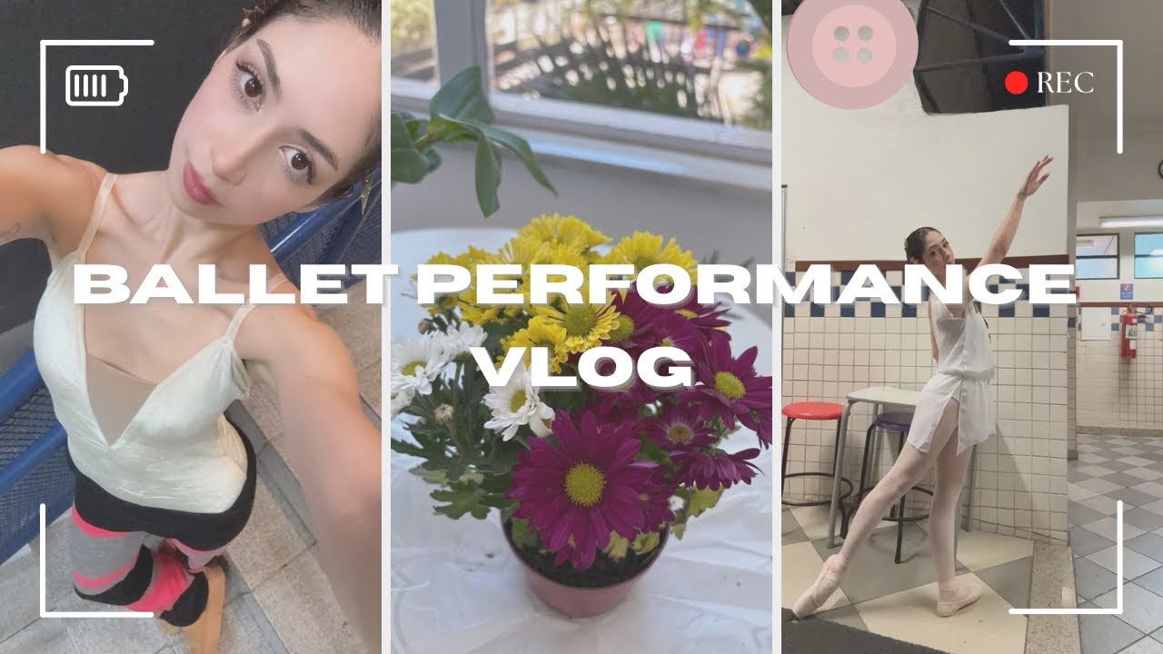 daily vlog - ballet solo performance debut!