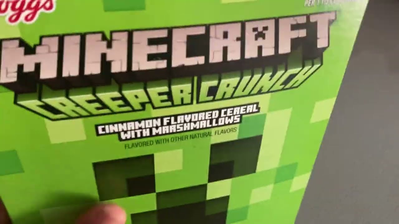 In-Depth Minecraft Creeper Cereal Review - Odd Hour