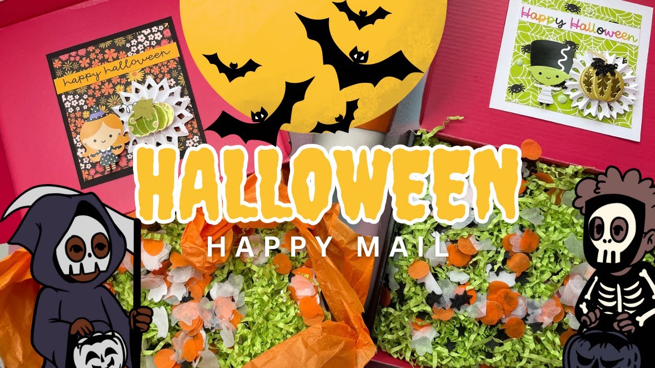 Halloween Happy Mail for @SerenaBeeCreative #happymail
