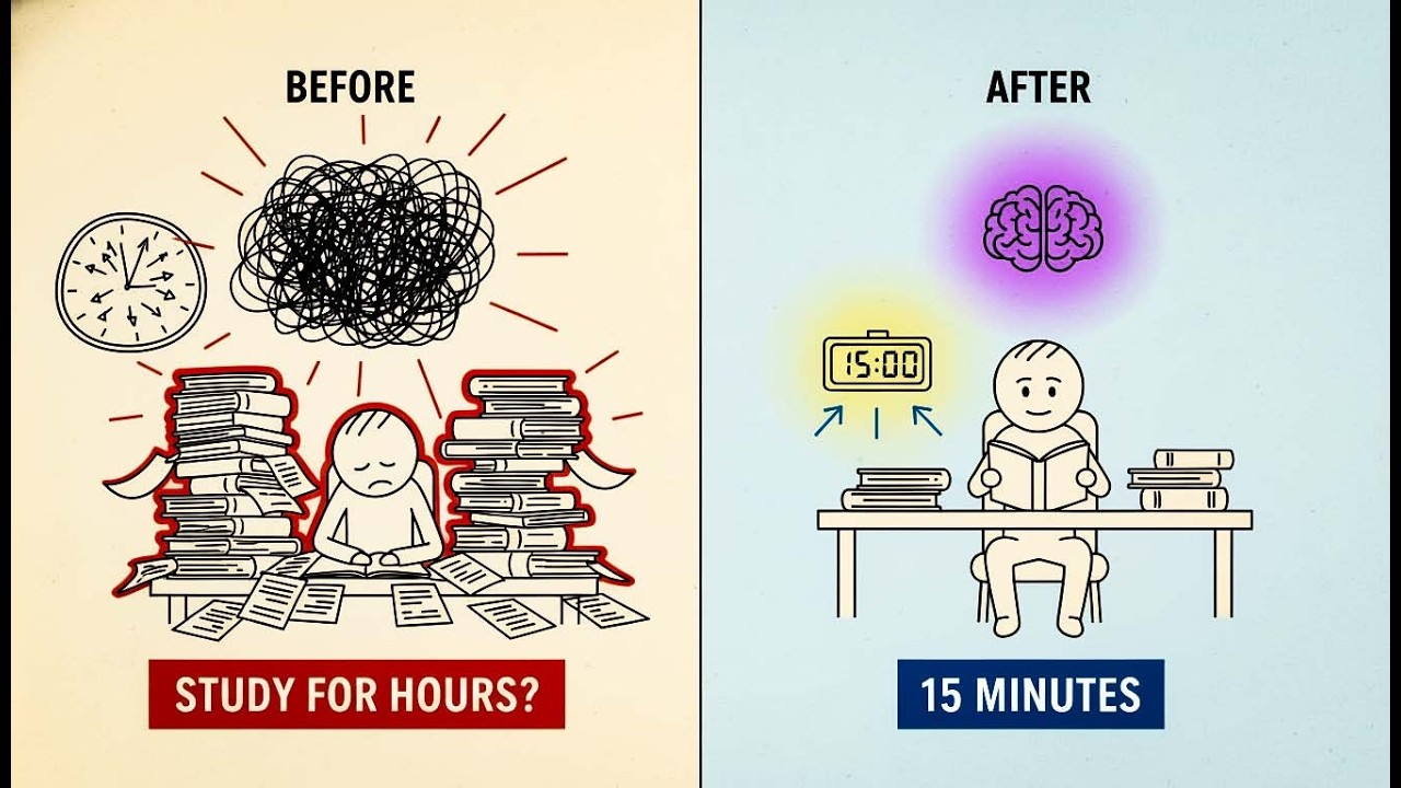 This 15-Minute Rule Fixes 90% Of Study Problems (No Willpower)