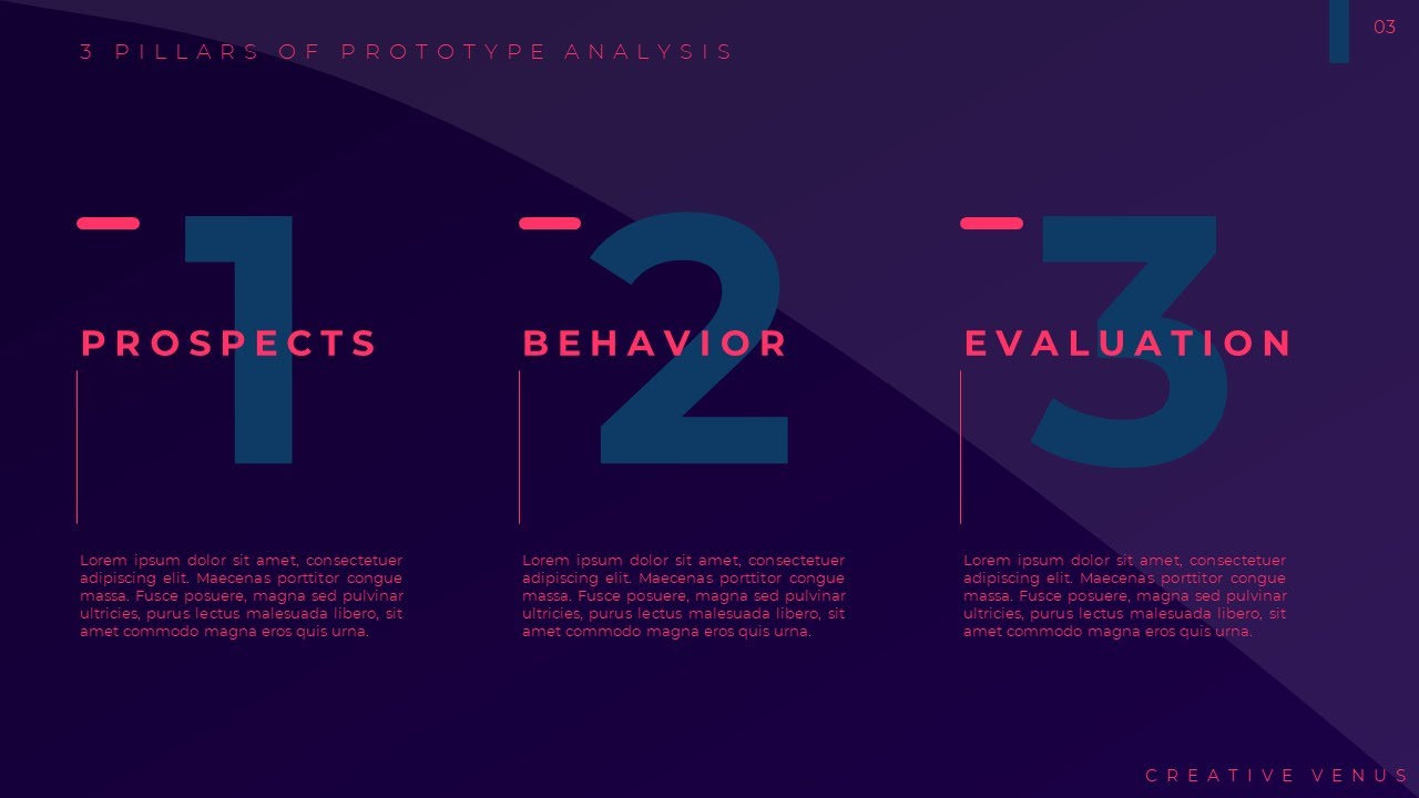 How To Design a 3 Steps Business Presentation Animated Slide in Microsoft Office365 PowerPoint PPT
