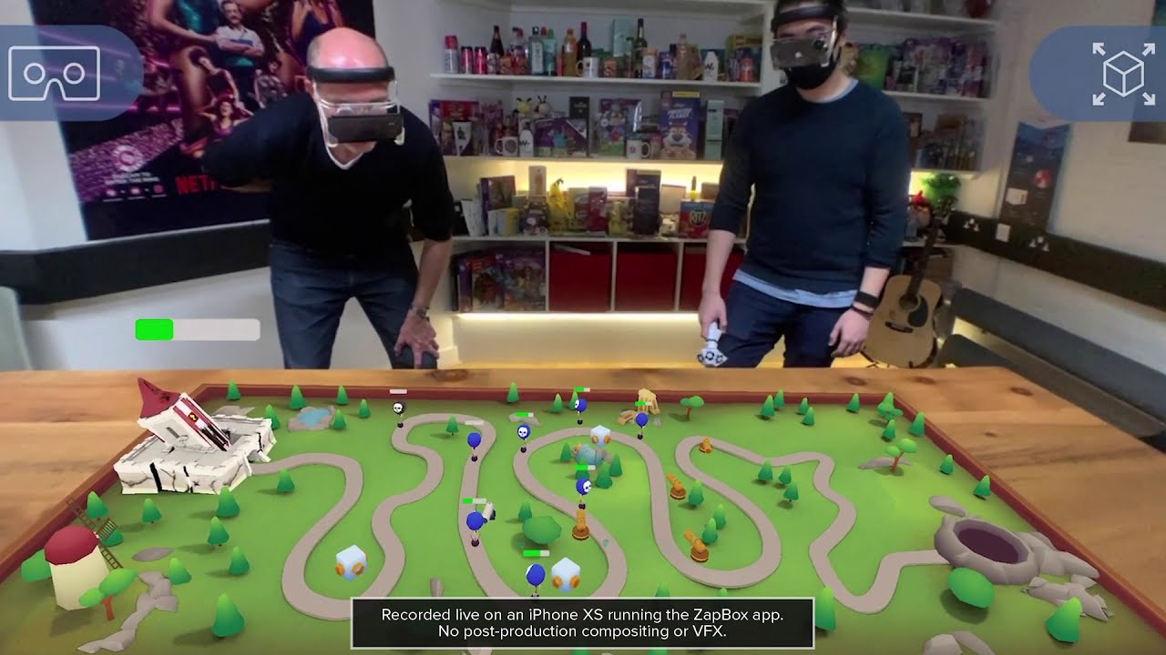 All-new ZapBox: Mixed Reality Tabletop Gaming