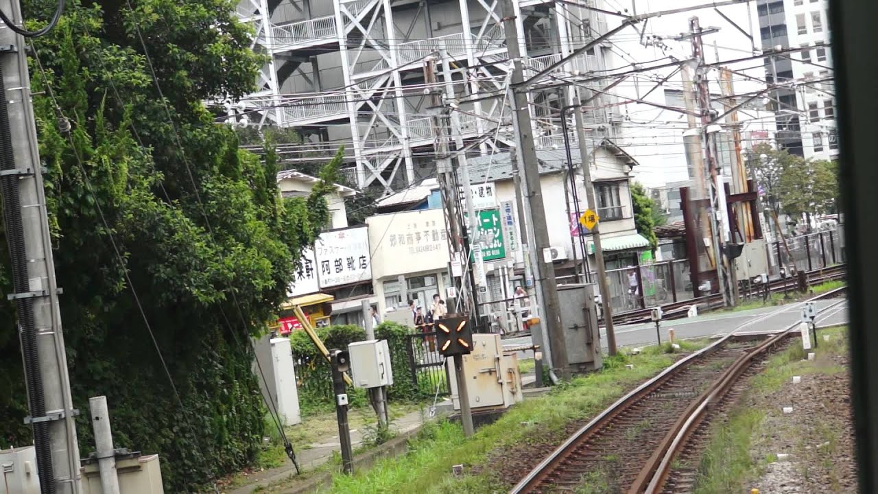 【京王相模原線】 地下化直前の京王稲田堤～調布 【前面展望】
