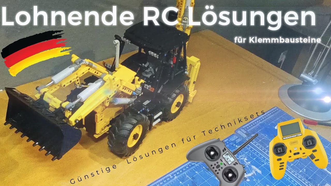 Preiswerte RC Lösungen für Klemmbaustein Technic