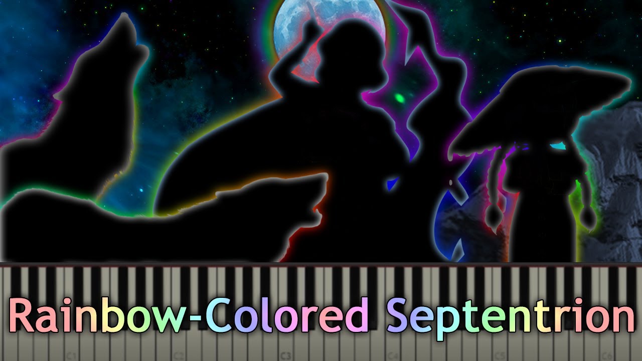 Touhou Piano Transcription - Rainbow-Colored Septentrion
