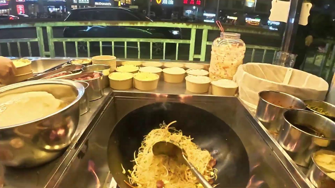 LIVE: Stir-Fry Noodles, Rice Vermicelli, and Rice with Lard | Chinese Street Food