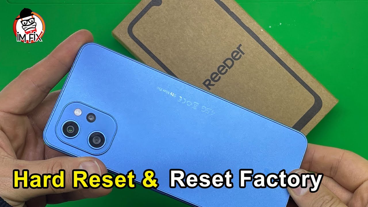 Reeder S19 Max Pro Hard Reset/Reset Factory/Unlock Pattern/