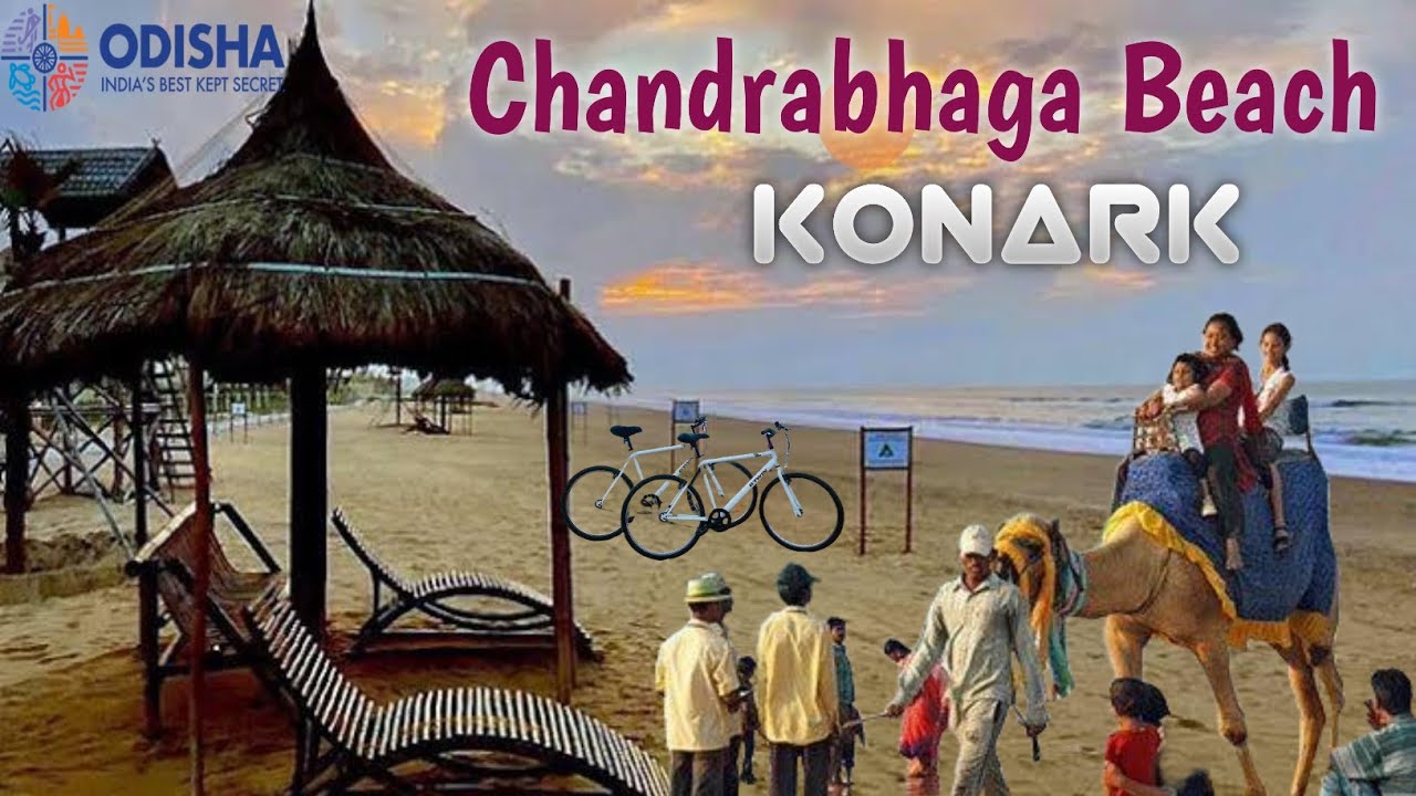 Chandrabhaga Beach Konark (Odisha)🏖🌴 | Water Sport Activities | Parasailing 🪂 | @Rohitgirivlogs🔥💯