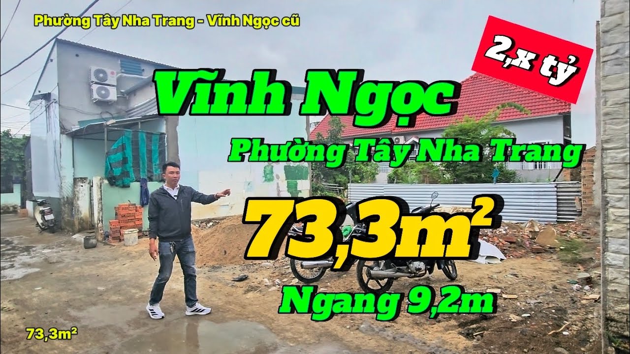 Bán đất gần KĐT Vĩnh Điềm Trung _ Nha Trang 2ty5 