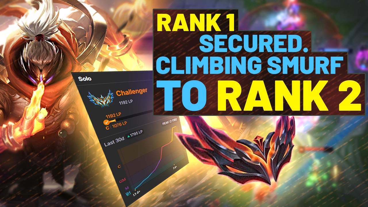RANK 1 SECURED. NOW WE GO FOR RANK 2