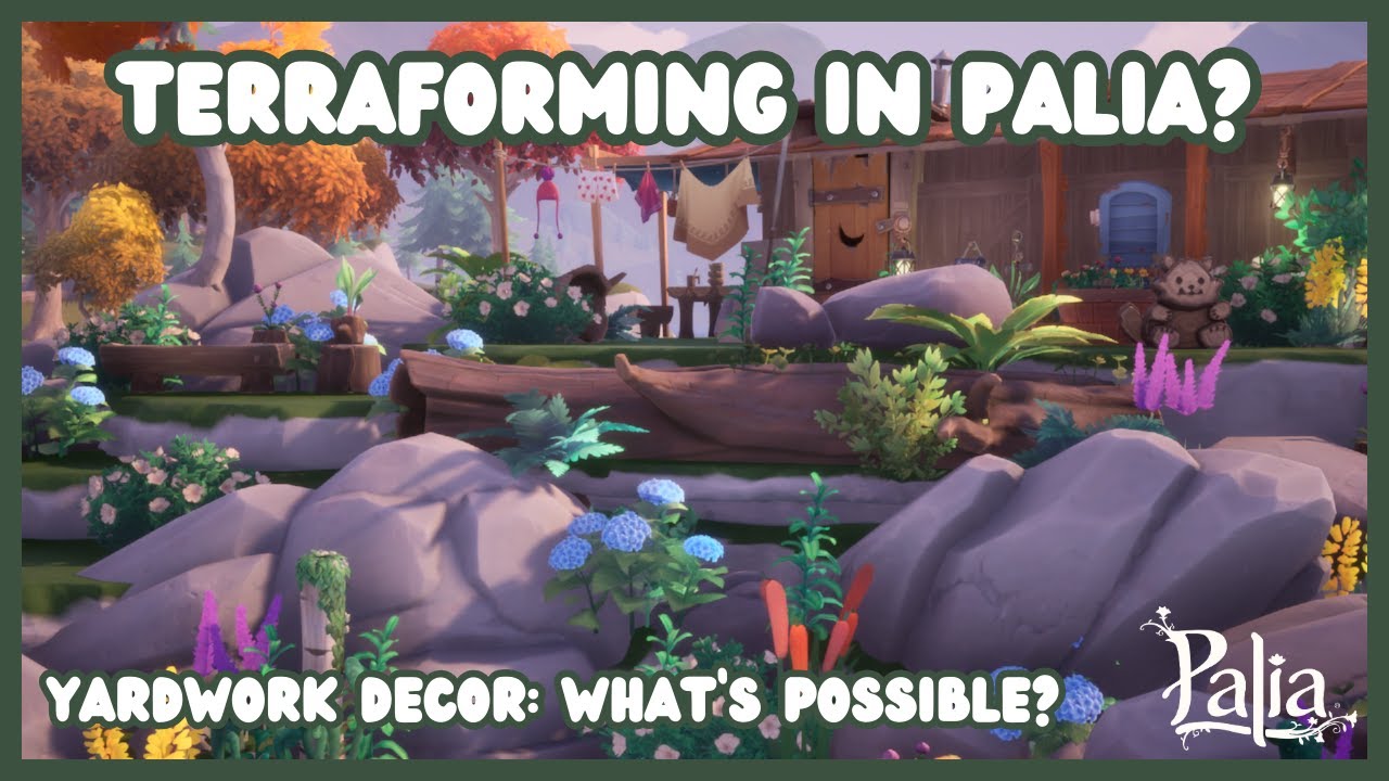 Can We Terraform in Palia? Exploring Yardwork Decor in Patch-185!