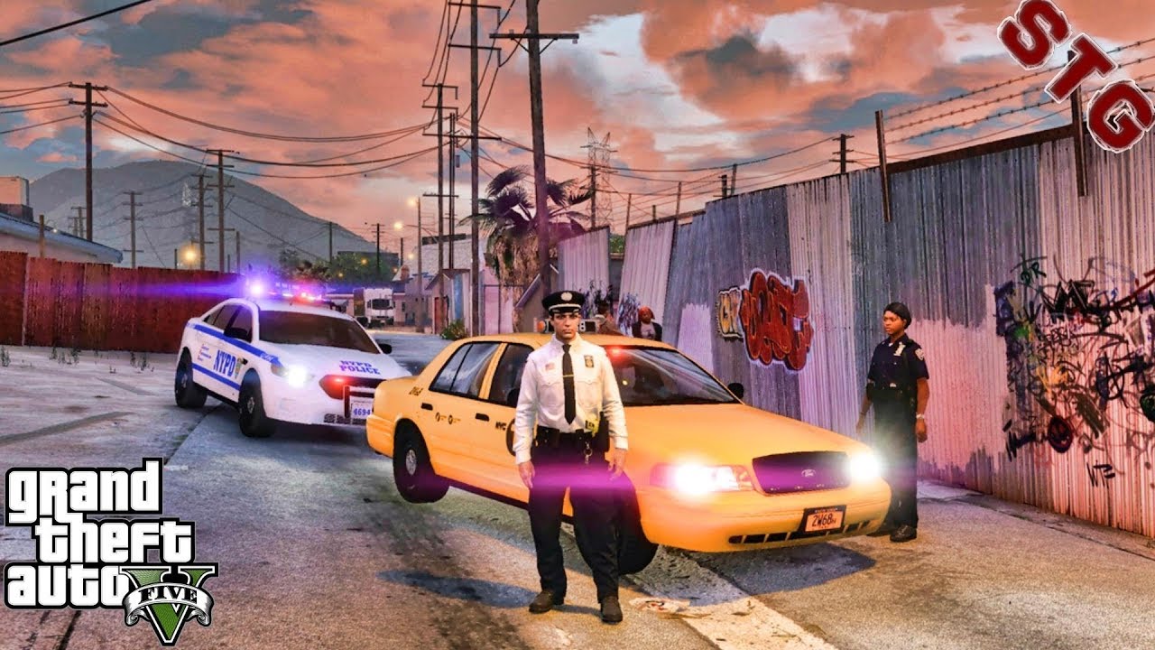 GTA 5 MODS LSPDFR 0.4.4 #40 - NYPD GANG UNIT PATROL!!! (GTA 5 REAL LIFE PC MOD)