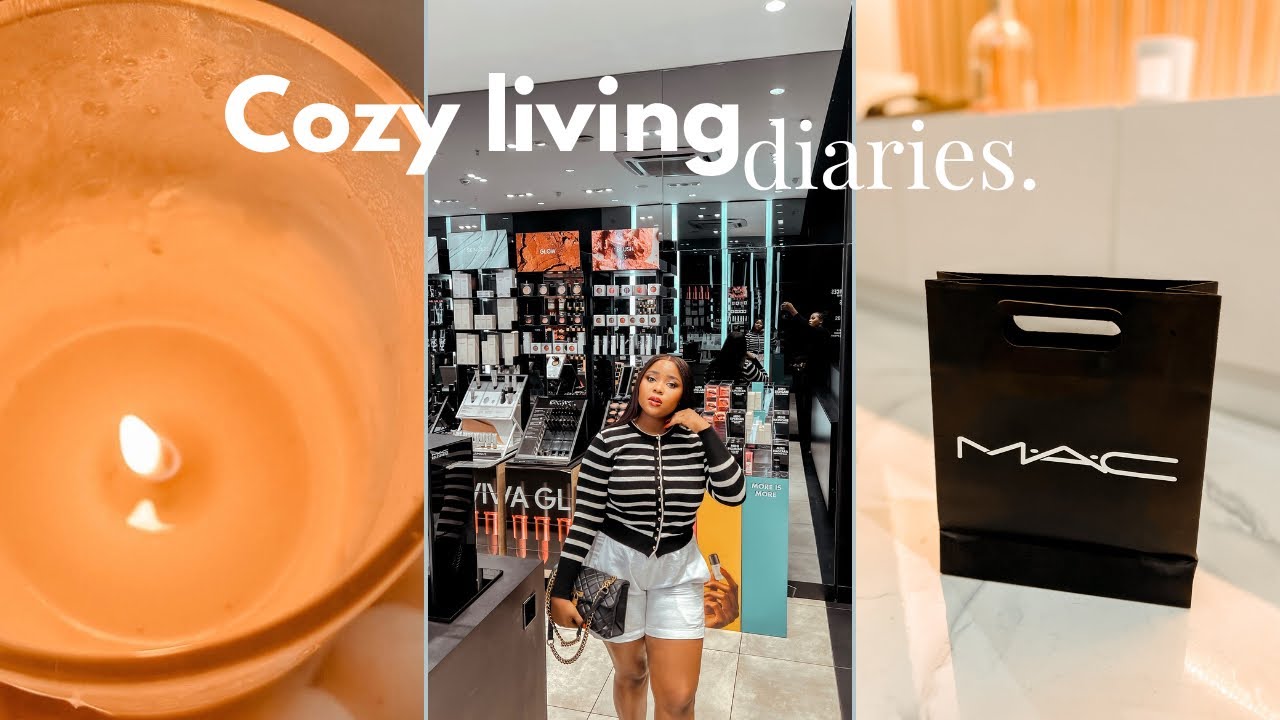 🍃 Slow & Simple Living | MAC Shopping, Cozy Glam & A Candlelit Weekend 🤎 #aestheticvlog