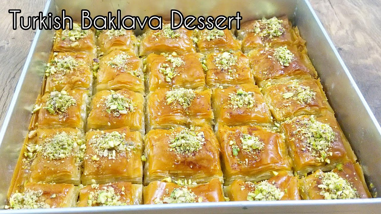 Baklava Recipe | Turkish Baklava | Arabic Dessert Baklava | Baklava Sweet | #baklava