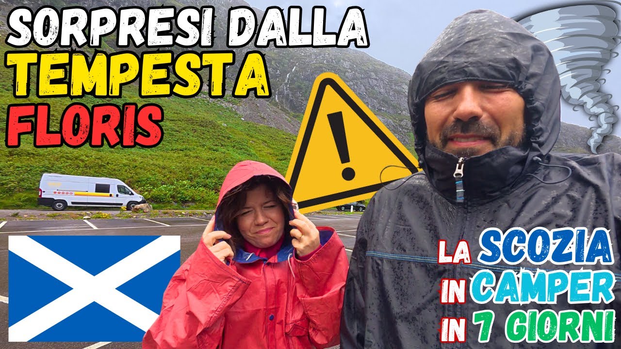 Scozia in 7 giorni | Tempesta nelle highlands tra Glencoe e castelli in camper (Ep.2)