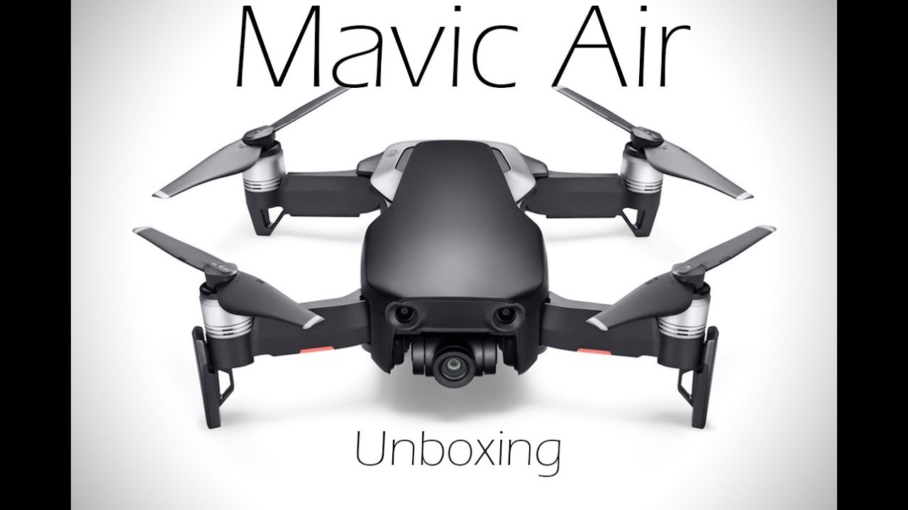 Mavic Air Drone Unboxing & Test Flight