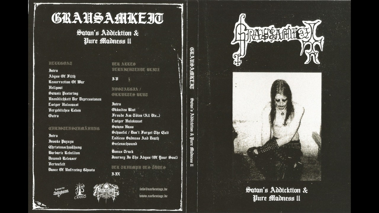 Grausamkeit &ndash; Satan's Addicktion & Pure Madness II (CD-Rip)