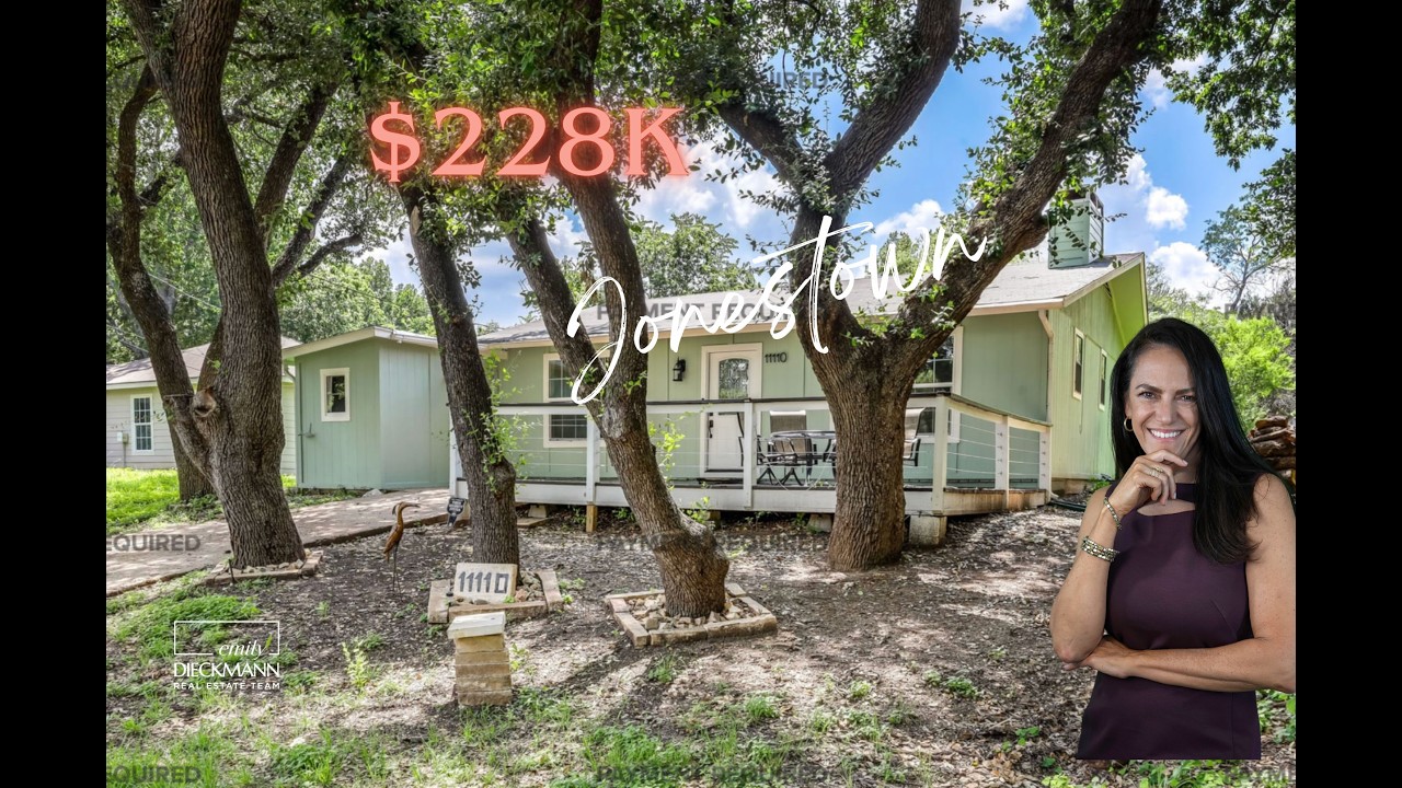$228k  |  Jonestown, Texas  |  Lake Travis Privileges  |  FOR SALE  |  1024 SF  |  Close to Austin