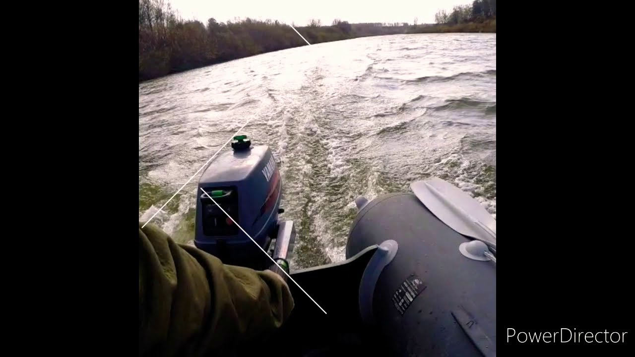 21 км/ч Yamaha  Ямаха 3 AMHS + Аква 3200 НДНД замер скорости на глисере.