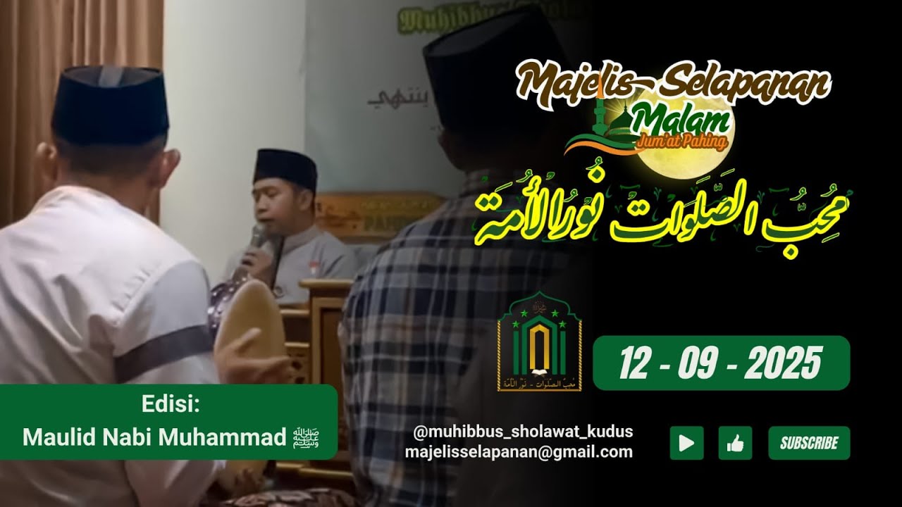 MAJELIS SELAPANAN JUM'AT PAHING | EDISI MAULID NABI MUHAMMAD | UST ANANG BAHRONI & UST BAGUS UTOMO