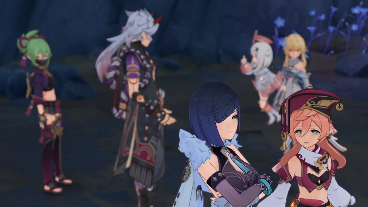 Itto vs Paimon and Yelan