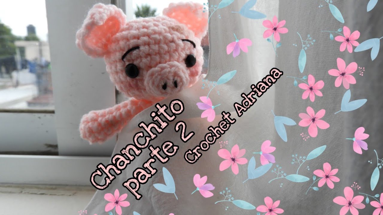 CERDITO #AMIGURUMI  PARTE 2 #CROCHET