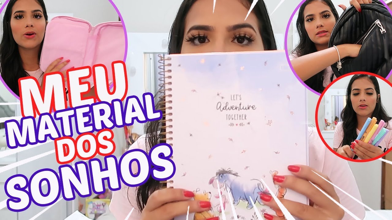 MEU MATERIAL ESCOLAR 2020 - Tássia Franklin