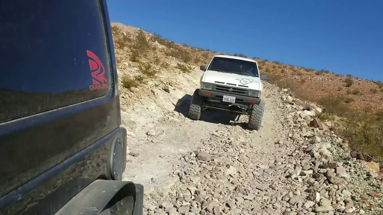 Hill leading down to mines from Phillips Loop